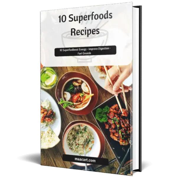 10 superfoods recipes – improve energy & digestion (ebook pdf)